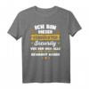 Lustiges Security Sicherheitsdienst Bodyguard T-Shirt mit Spruch - Perfektes Geschenk für Security, Wachdienst & Türsteher zu Weihnachten, Geburtstag & Vatertag