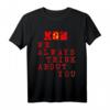 KGB Wir Denken Immer An Sie Sowjetunion UDSSR T-Shirt  Politisches Geschenk für Sowjet-Fans und Familienmitglieder zu Weihnachten, Geburtstag oder Jubiläum