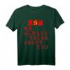 KGB Wir Denken Immer An Sie Sowjetunion UDSSR T-Shirt  Politisches Geschenk für Sowjet-Fans und Familienmitglieder zu Weihnachten, Geburtstag oder Jubiläum