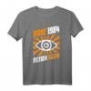 HapBunny T-Shirt mit Anti-Überwachung und Demokratie-Motiv  make 1984 fiction again!