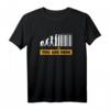 Freiheit Barcode Evolution Make 1984 Fiction Again T-Shirt  Dystopisches Statement gegen Überwachung, Kontrolle und NWO