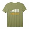 Freiheit Barcode Evolution Make 1984 Fiction Again T-Shirt  Dystopisches Statement gegen Überwachung, Kontrolle und NWO
