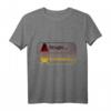 Straße Eisenbahn - Fallschirmjäger der Bundeswehr T-Shirt für Soldaten & Luftwaffe - Perfektes Geschenk für Dienstjubiläum, Beförderung & Fallschirmsprung