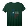 Waffen Texas Flagge USA Geschenk Texas T-Shirt - Patriotisches T-Shirt für Texans, Cowboys & USA-Reisende zu Weihnachten, 4. Juli & Geburtstagen