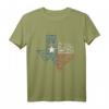 Waffen Texas Flagge USA Geschenk Texas T-Shirt - Patriotisches T-Shirt für Texans, Cowboys & USA-Reisende zu Weihnachten, 4. Juli & Geburtstagen