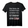 Hinterfragen Verboten - Verschwörungstheorie T-Shirt für Demos und Proteste