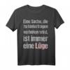 Hinterfragen Verboten - Verschwörungstheorie T-Shirt für Demos und Proteste