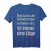 Hinterfragen Verboten - Verschwörungstheorie T-Shirt für Demos und Proteste