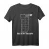 VR6 Motor VR6 Dichtung T-Shirt - Für VR6 Fahrer, Motorenliebhaber & Tuning-Fans mit Schriftzug 'This Is My Therapy'