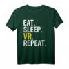 Eat Sleep VR Repeat Geschenk T-Shirt für Gamer - Lustiges Virtual Reality Shirt für Kinder, Erwachsene, Freunde & Familie