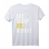 Eat Sleep VR Repeat Geschenk T-Shirt für Gamer - Lustiges Virtual Reality Shirt für Kinder, Erwachsene, Freunde & Familie