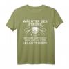 Lustiges Elektriker T-Shirt Wächter des Stroms  Witziges Geschenk für Männer & Frauen mit Elektriker Sprüchen und Totenkopf-Design