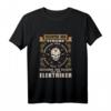 Elektriker Shirt Wächter des Stroms Herr der Lichter - Lustiges Langarmshirt für Elektriker, Elektroniker & Meister als Geschenk für Kollegen, Ehemann & Vater