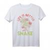 Zoo-Wächter mit Schlangenmotiv im Vintage-Stil  Life Is Better With A Snake T-Shirt, ideales Geschenk für Reptilien- und Tierliebhaber