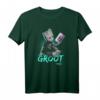 Marvel Wächter der Galaxie Neon Retro Baby Groot T-Shirt  Offizielles Marvel Fanshirt für Kinder und Erwachsene