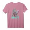 Marvel Wächter der Galaxie Neon Retro Baby Groot T-Shirt  Offizielles Marvel Fanshirt für Kinder und Erwachsene