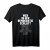 Wer in der Demokratie schläft wacht in der Diktatur auf T-Shirt  Warnung vor Sozialismus & Diktatur, Für Freiheit und Demokratie