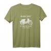 Simson Teile & Tuning Zubehör - Schwalbe 2-Takt Kunst T-Shirt in Blau mit Ostalgie-Design