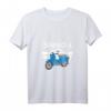 Damen Schwalbe T-Shirt mit V-Ausschnitt  Nostalgisches Geschenk für Schwalbenfahrer & DDR Ostalgie-Liebhaber