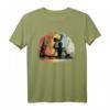 Wasserball T-Shirt | Coole Vintage Silhouette im Retro Look  Perfektes Geschenk für Fans, Spieler, Trainer & Familie