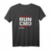 Admins Programmers Run CMD Geschenk T-Shirt  Lustiges IT- und Coding-Shirt für Programmierer, Webentwickler & Webdesigner