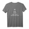 Scrum Master T-Shirt - Keep Calm And Ask Your Scrum Master für Entwickler & Agile Teams, perfektes Geschenk für IT und Webdesign Profis