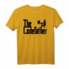 The Codefather Programmierer T-Shirt - Coole Computer Geschenkidee für Entwickler, Webdesigner & IT-Profis zum Geburtstag, Vatertag & Weihnachten