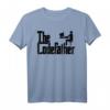The Codefather Programmierer T-Shirt - Coole Computer Geschenkidee für Entwickler, Webdesigner & IT-Profis zum Geburtstag, Vatertag & Weihnachten