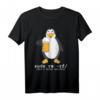 Tux Linux Pinguin Sudo Rm Rf - Lustiges Hacker & Programmierer T-Shirt für Linux Fans & Computerfreaks