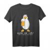 Tux Linux Pinguin Sudo Rm Rf - Lustiges Hacker & Programmierer T-Shirt für Linux Fans & Computerfreaks