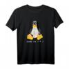 Tux Linux Penguin - Lustiges Sudo rm -rf / Informatik Computer T-Shirt für Nerds, Programmierer & IT-Profis