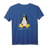 Tux Linux Penguin - Lustiges Sudo rm -rf / Informatik Computer T-Shirt für Nerds, Programmierer & IT-Profis
