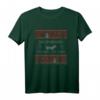 Hässlicher Weihnachts-Pullover mit Dackel, Schnee & Schneemann - Festliches T-Shirt für Weihnachten, Männer & Frauen