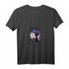 HapBunny Gothic T-Shirt mit Spinnennetz-Silhouette  Offiziell lizenziertes Addams Family Halloween Dark Fan-Shirt