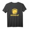 HapBunny Sputnik T-Shirt  Vintage Sowjetunion Raumfahrt Design für Weltraumfans, Wissenschaftler & Sowjetunion Enthusiasten