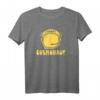 HapBunny Sputnik T-Shirt  Vintage Sowjetunion Raumfahrt Design für Weltraumfans, Wissenschaftler & Sowjetunion Enthusiasten