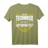 Techniker T-Shirt Lustiges Superhelden Beruf Spruch Geschenk  Perfektes Geschenk für Kollegen, Mitarbeiter & Helden im Job