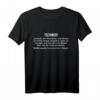 Herren Techniker T-Shirt - Geschenk mit Berufsmotiv für Techniker, Handwerker und Berufstätige
