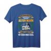 Herren Unterschätze niemals einen alten Mann mit einem Wohnmobil T-Shirt - Lustiges Geschenk für Camper, Rentner & Outdoor-Liebhaber