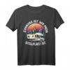 Zuhause ist wo mein Stellplatz ist - Wohnmobil & Camper T-Shirt für Camper, Natur- und Outdoor-Liebhaber als Geschenk