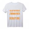 Zimmerer T-Shirt - Natürlich führe ich Selbstgespräche - Lustiges Handwerker T-Shirt für Zimmerleute & Handwerksmeister