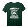 Zimmermann Sarkasmus T-Shirt  Humorvolles Geschenk für Zimmerer und Handwerker mit Persönlichkeit