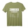 Zimmerer Stundenlohn T-Shirt - Lustige Sprüche für Zimmermeister, Azubis & Handwerker, Perfekt für Arbeit & Prüfungen