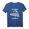 Lokführer Dampflok Eisenbahn Zugführer Bahn T-Shirt  Lustiges Design für Züge- und Eisenbahnfans