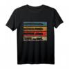 Retro Vintage Schnellzug Zug Eisenbahn Dampf Lokomotive T-Shirt  Perfektes Geschenk für Eisenbahnfans, Lokführer & Dampflokliebhaber