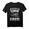 Eisenbahn Dampflok Lokomotive Züge Modellbahn T-Shirt  Lustiges Geschenk für Eisenbahner, Lokführer, Rentner & Modellbauer