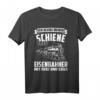 Eisenbahn Dampflok Lokomotive Züge Modellbahn T-Shirt  Lustiges Geschenk für Eisenbahner, Lokführer, Rentner & Modellbauer