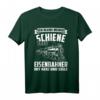 Eisenbahn Dampflok Lokomotive Züge Modellbahn T-Shirt  Lustiges Geschenk für Eisenbahner, Lokführer, Rentner & Modellbauer