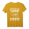 Eisenbahn Dampflok Lokomotive Züge Modellbahn T-Shirt  Lustiges Geschenk für Eisenbahner, Lokführer, Rentner & Modellbauer
