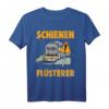 Schienen Flüsterer Eisenbahn Fan T-Shirt - Lokomotive und Zug Design für Eisenbahn- und Lokomotivfans